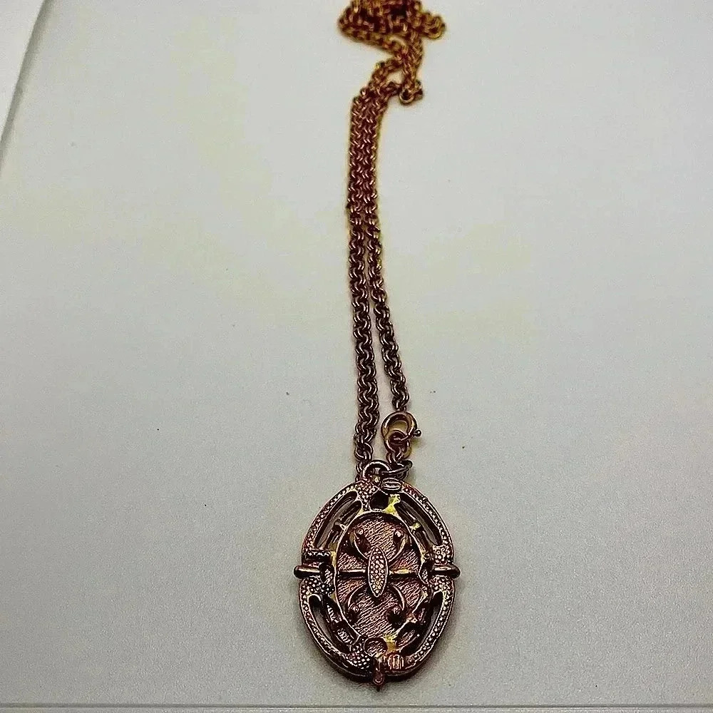 Vintage Art Nouveau Cameo Necklace